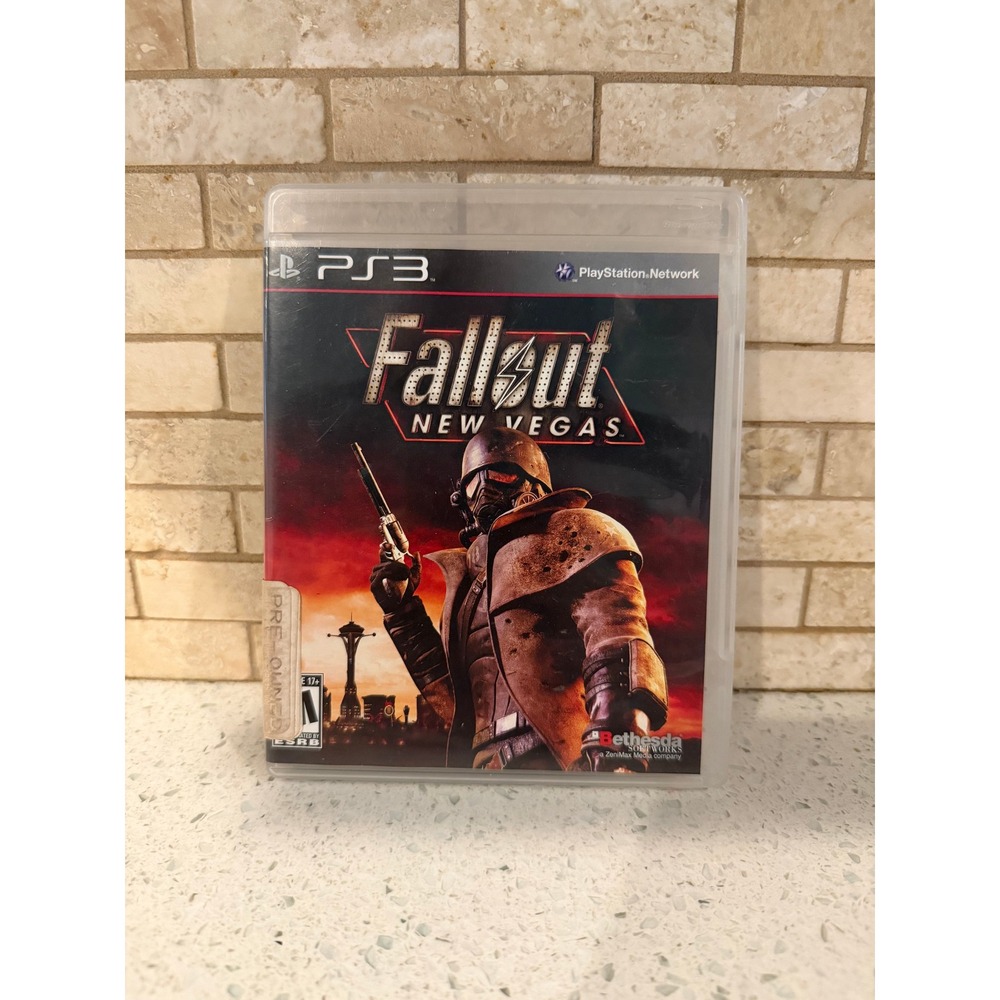 Fallout New Vegas PS3 Bethesda M Rated